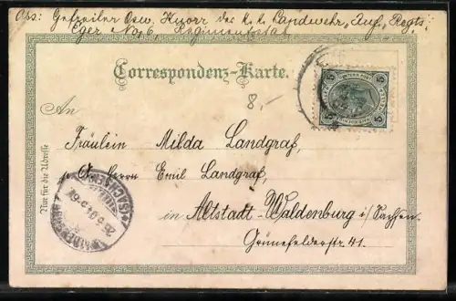 AK Eger, Uferpartie am Schustersprung