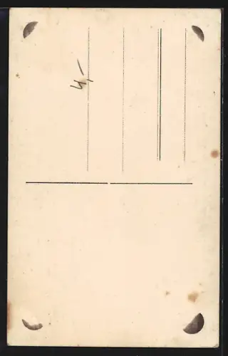 AK Gablonz a. N., Bankamt, Stadttheater, Turnhalle