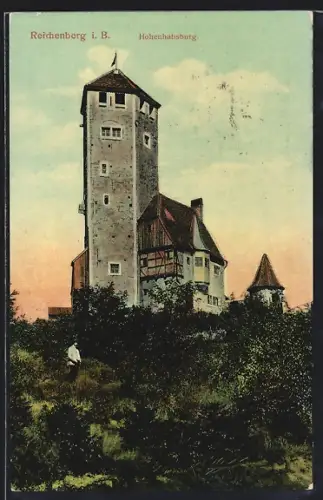 AK Reichenberg i. B., Hohenhabsburg