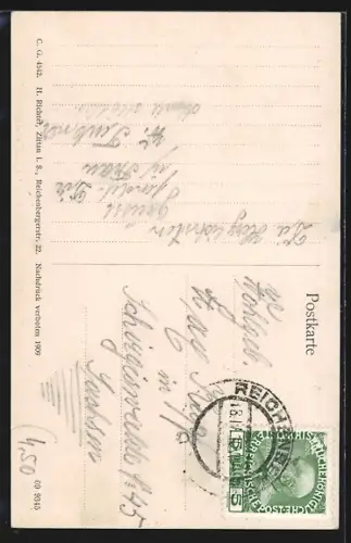 AK Reichenberg i. B., Hohenhabsburg