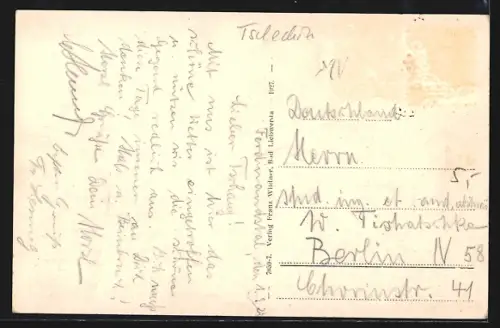 AK Bad Liebwerda i. B., Kurplatz