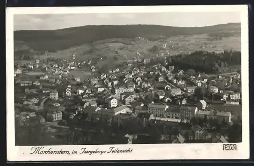 AK Morchenstern im Isergebirge, Teilansicht