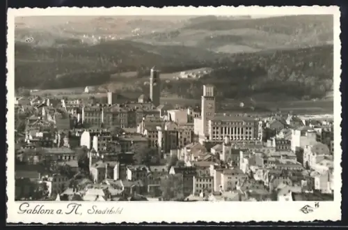 AK Gablonz a. N., Panorama