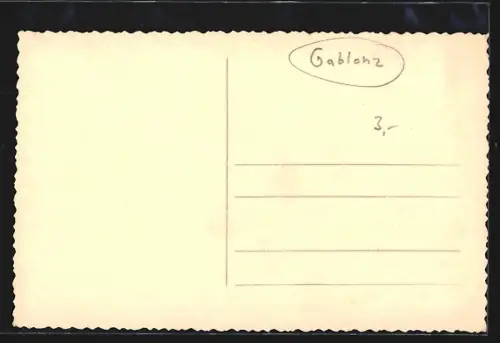 AK Gablonz a. N., Blick nach Grünwald