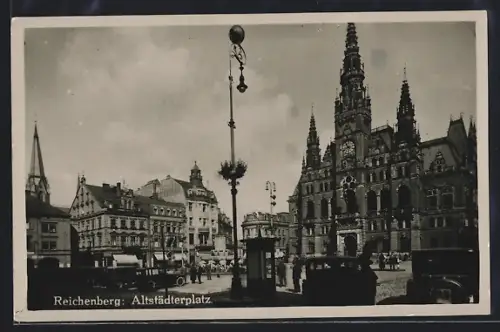 AK Reichenberg, Altstädterplatz