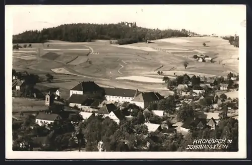 AK Krombach, Ortsansicht mit Johanisstein