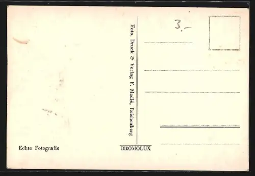 AK Gablonz a. N., Blick auf die neue Kirche