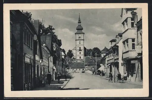AK Niemes am Roll, Partie in der Hermann-Göring-Strasse