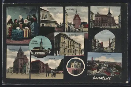 AK Domazlice, Radnice, Gymnasium, Dolejsi Brana