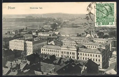 AK Pilsen, Nördlicher Teil des Ortes