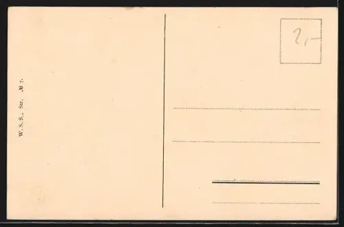 AK Basel, Ansicht der Barfüsserkirche