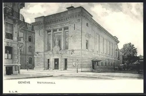 AK Genève, Ansicht der Victoriahall