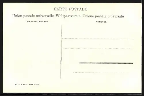 AK Genève, Ansicht der Victoriahall