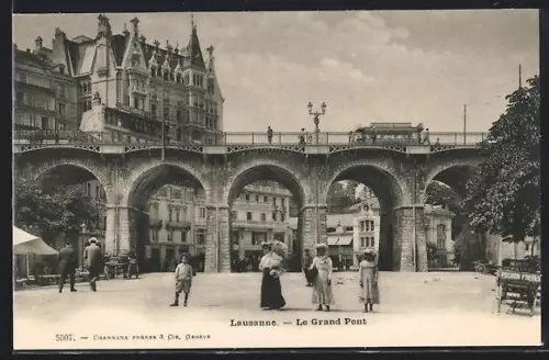 AK Lausanne, Le Grand Pont