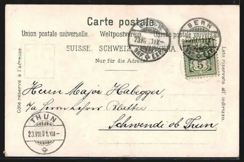 AK Bern, Ansicht der Kaserne