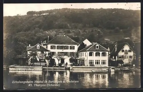 AK Berlingen a. Untersee, Erholungsheim Neutal am Ufer