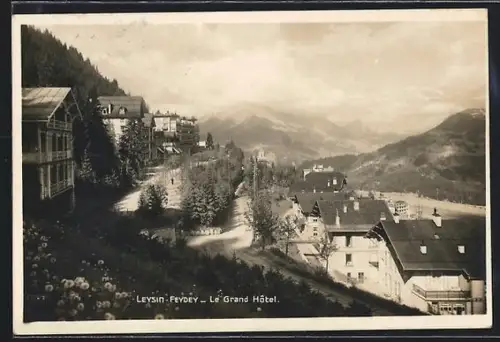 AK Leysin-Feydey, Le Grand Hôtel