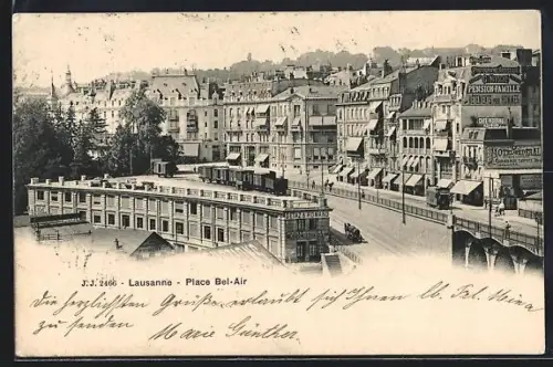 AK Lausanne, Place Bel-Air