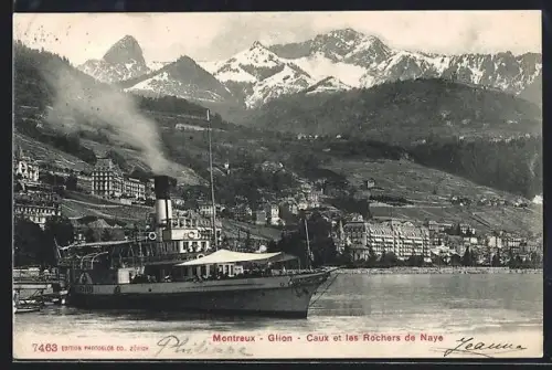 AK Montreux, Glion, Caux et les Rochers de Naye