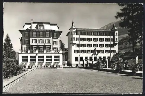 AK Lungern, Haus St. Josef mit Marienburg