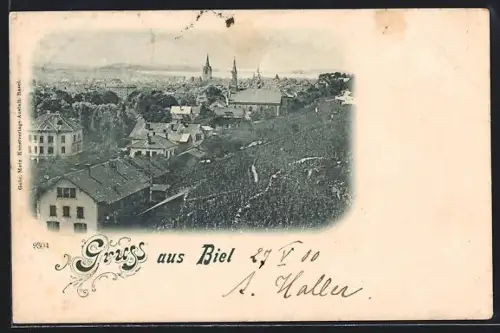 AK Biel, Blick über die Dächer