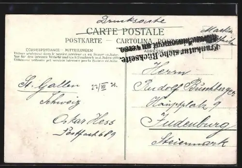 AK St. Moritz, Meierei im Schnee