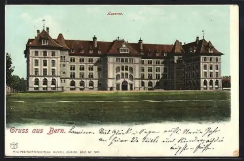 AK Bern, Blick auf die Kaserne