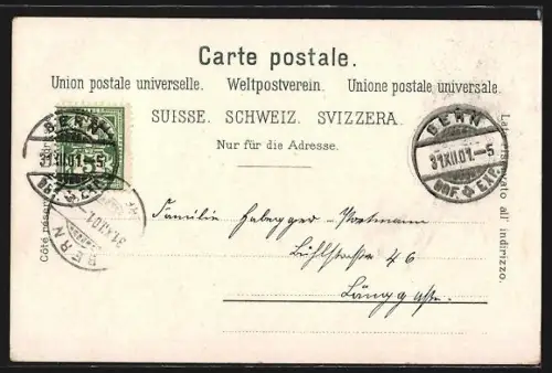 AK Bern, Blick auf die Kaserne