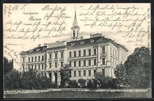 AK Sarnen, Blick zum Gymnasium