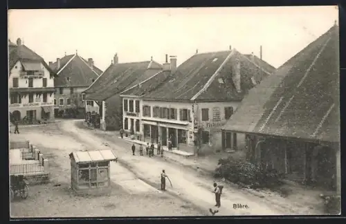 AK Bière, Strassenpartie mit Boulangerie
