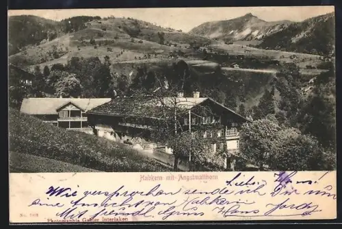 AK Habkern, Ortspartie mit Angstmatthorn