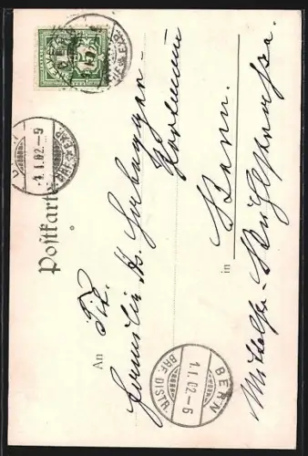 AK Hohlinden-Höfen, Blick aufs Stockhorn