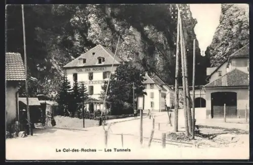 AK Le Col-des-Roches, Les Tunnels