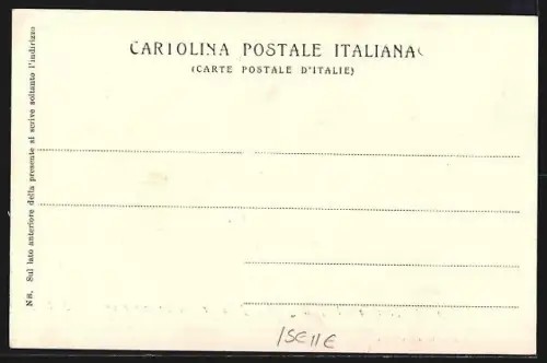 AK Iselle, Strada del Sempione, Frontale dlla Grande Galleria ferroviaria del Sempione