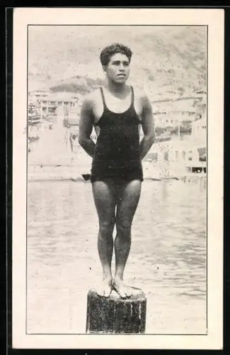 AK Catalina Island, CA, Marcelino Hernandez, deep sea diver