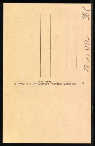 AK Berlin, Alte Synagoge, Heidereutergasse 4