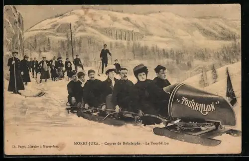 AK Morez-Jura, Course de Bobsleighs, Le Tourbillon, Schlitten