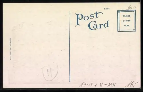 AK Winona, MN, Masonic Temple, Freimaurer