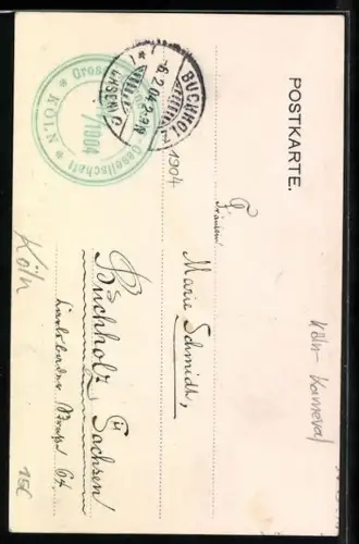 AK Köln, Jean Jörrissen, Präsident der Grossen Carnevals-Gesellschaft, Fasching