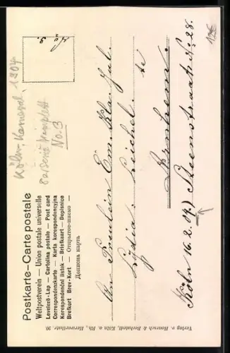 AK Köln, Kölner Karneval, Funken-Infanterist, Fasching