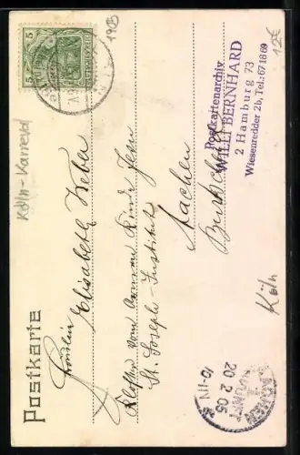 AK Köln, Jean Jörrissen, Präsident der Grossen Carnevals-Gesellschaft, Fasching