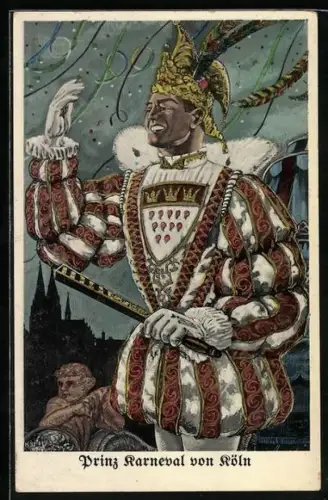 AK Köln, Kölner Karneval, Prinz Karneval von Köln, Fasching