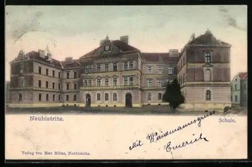 AK Neubistritz, Partie an der Schule