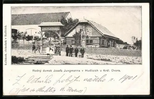 AK Hudlice, Rodný domek Josefa Jungmanna
