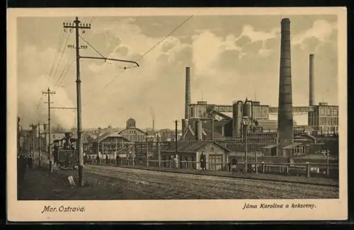AK Mor. Ostravia, Jáma Karolina a koksovny