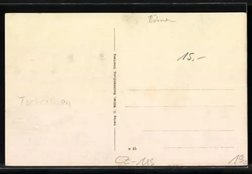 AK Oderberg, Gasthaus in der Franz Josefstrasse