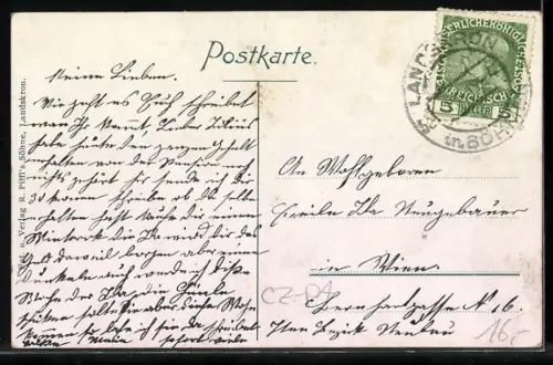 AK Landskron, K. k. Fachschule für Weberei