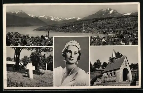 AK Küssnacht, Gedächniskapelle S.M. Königin Astrid von Belgien