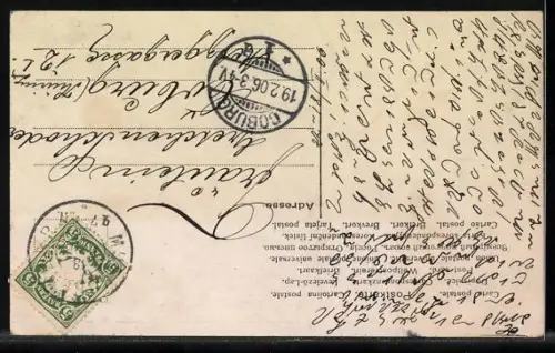 AK Das Kaiserpaar & die kaiserliche Familie zur Silberhochzeit