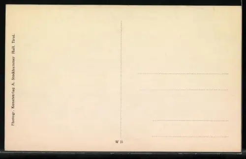 AK Hall /Tirol, Nagglburg mit Strassenpartie